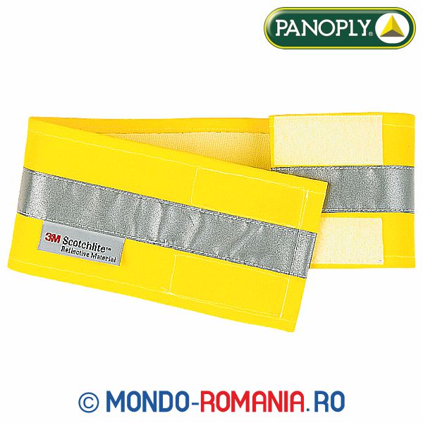 Imbracaminte reflectorizanta - Banderola reflectorizanta cu banda reflectorizanta 3M Scotchlite